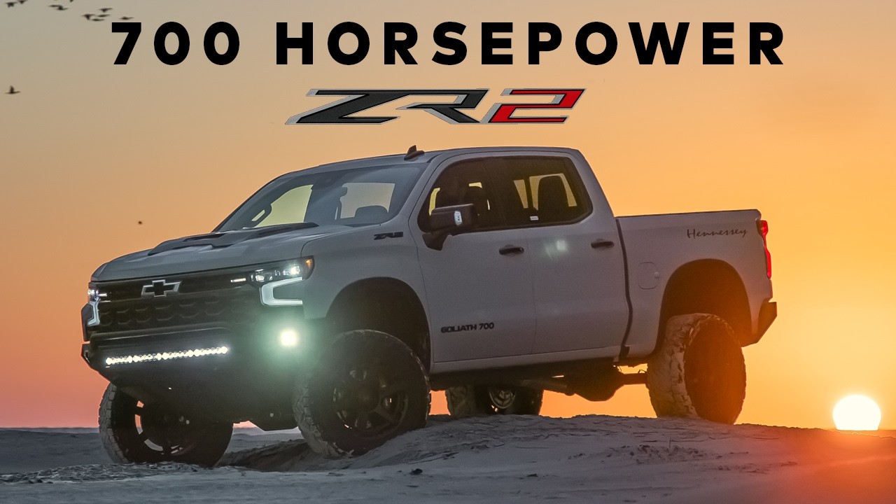 Supercharged Chevy Silverado ZR2 | GOLIATH 700 by Hennessey