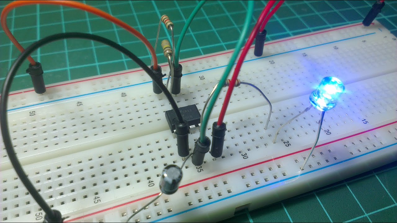 Electronica practica y basica #2: destellador con 555