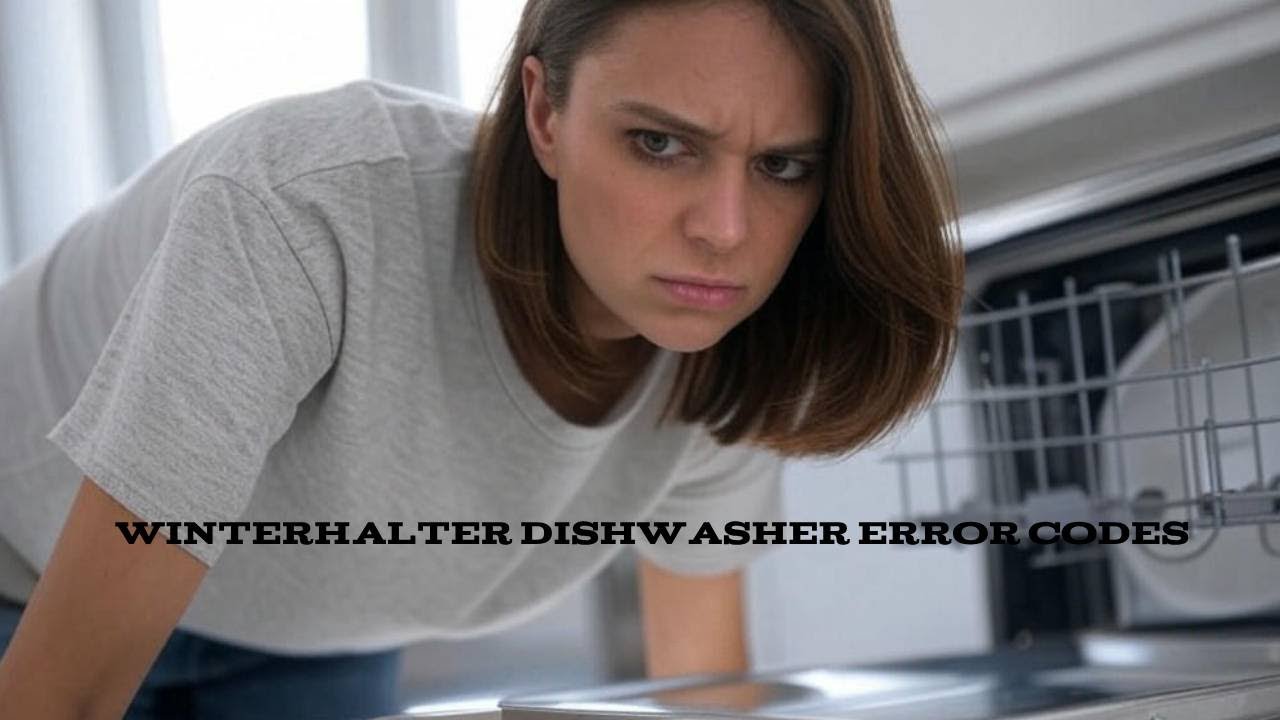 Winterhalter Dishwasher Error Code Troubleshooting Guide