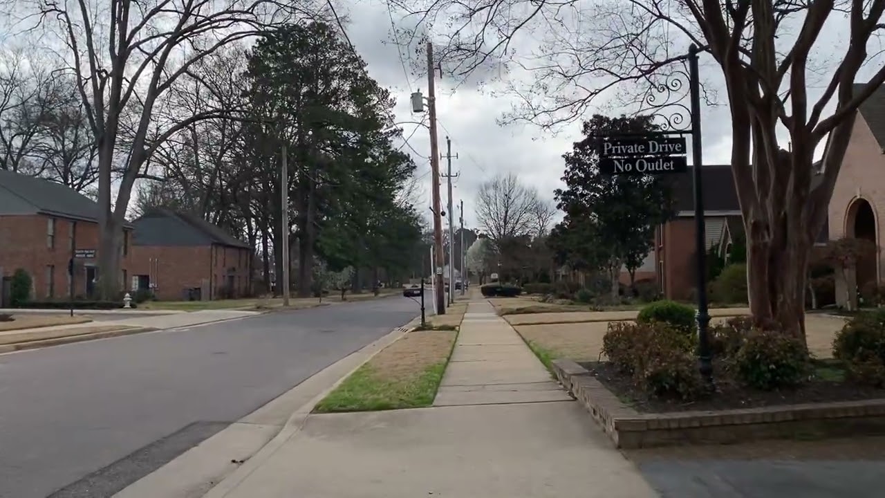 Caminando POR MI SALUD MENTAl en vecindario MEMPHIS TENNESSE