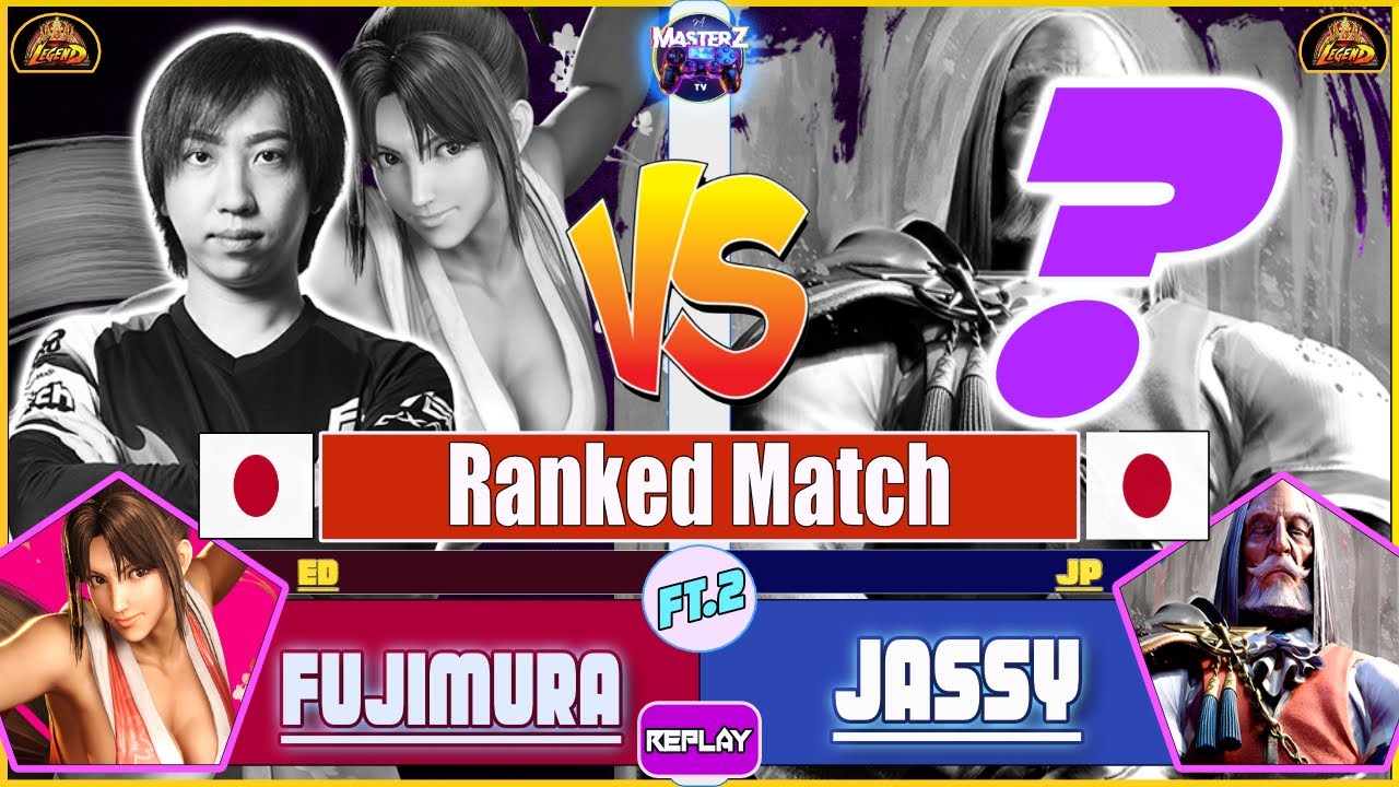 SF6 REPLAY 🔥 FUJIMURA (mai) VS JASSY (JP) 🔥 High level gameplay