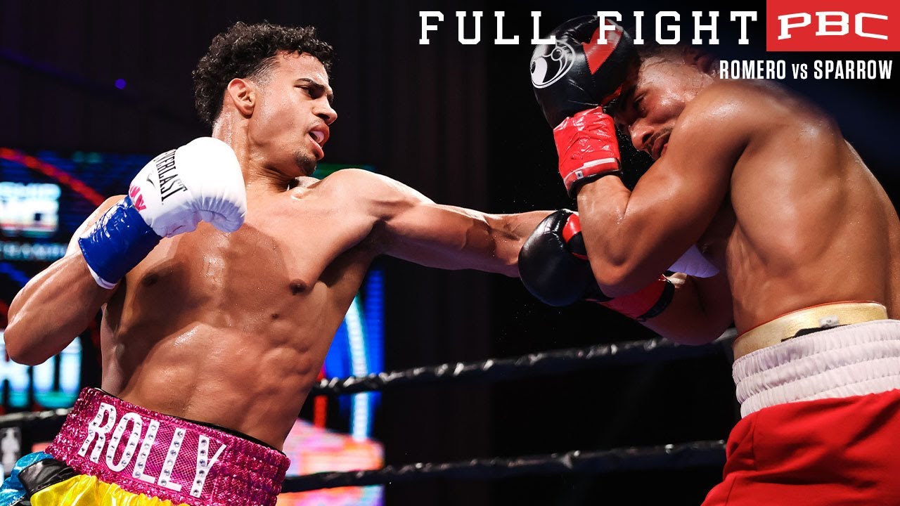 Romero vs Sparrow FULL FIGHT: January 23, 2021 | PBC on Showtime