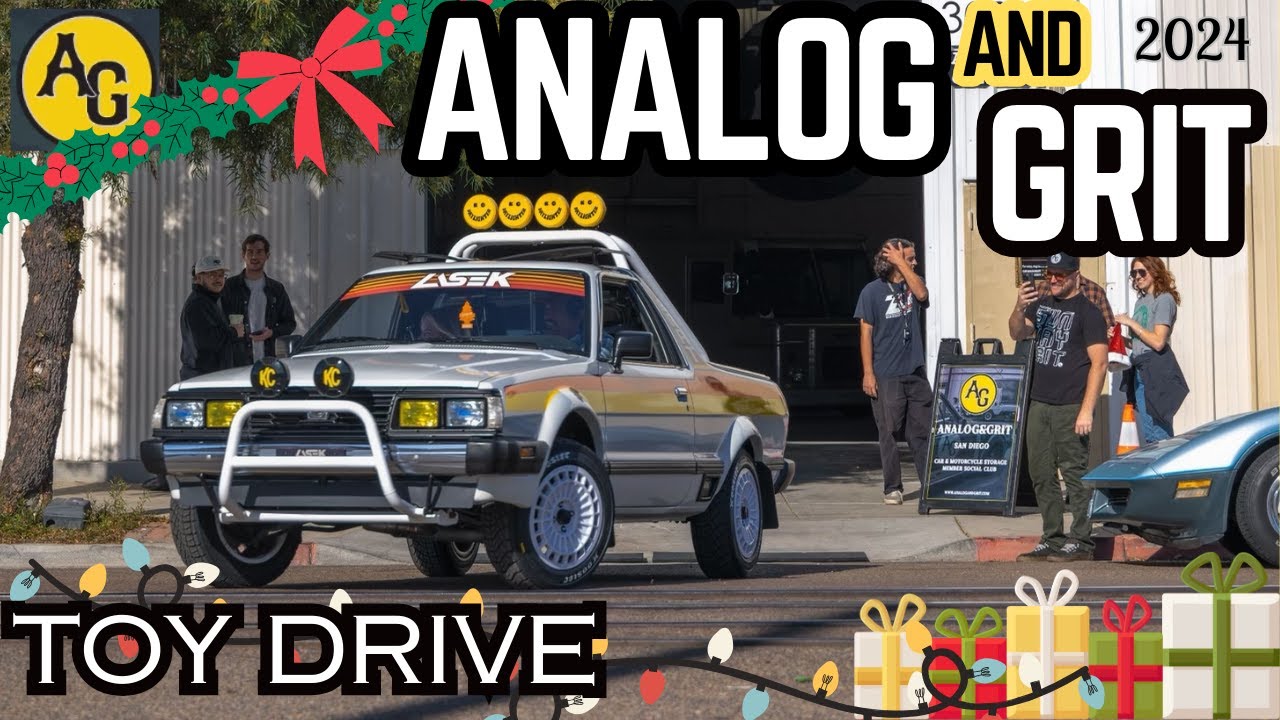 Analog and Grit charity Toy Drive 2024