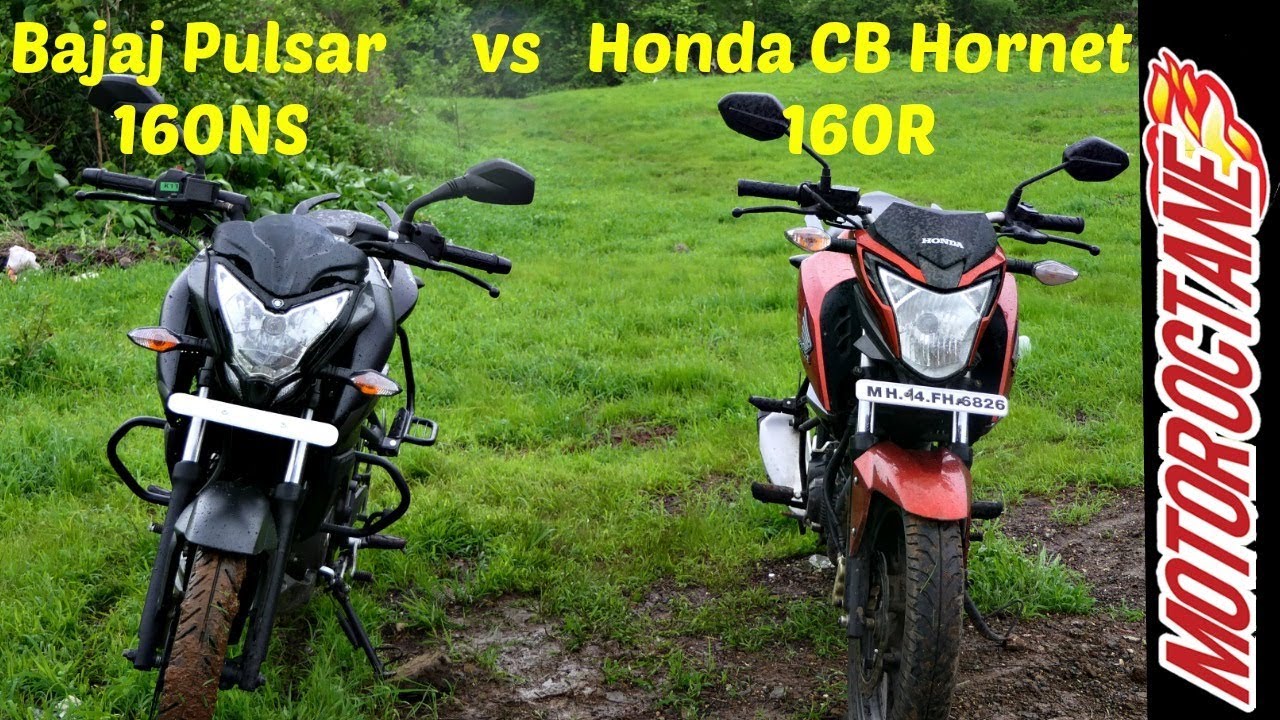 Bajaj Pulsar 160NS vs Honda CB Hornet 160R Comparison - हिन्दी में