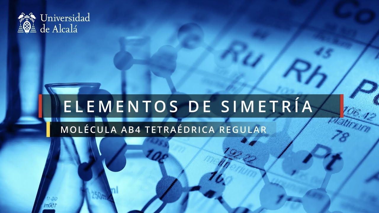 Elementos de Simetría en Moléculas AB4 Tetraédricas