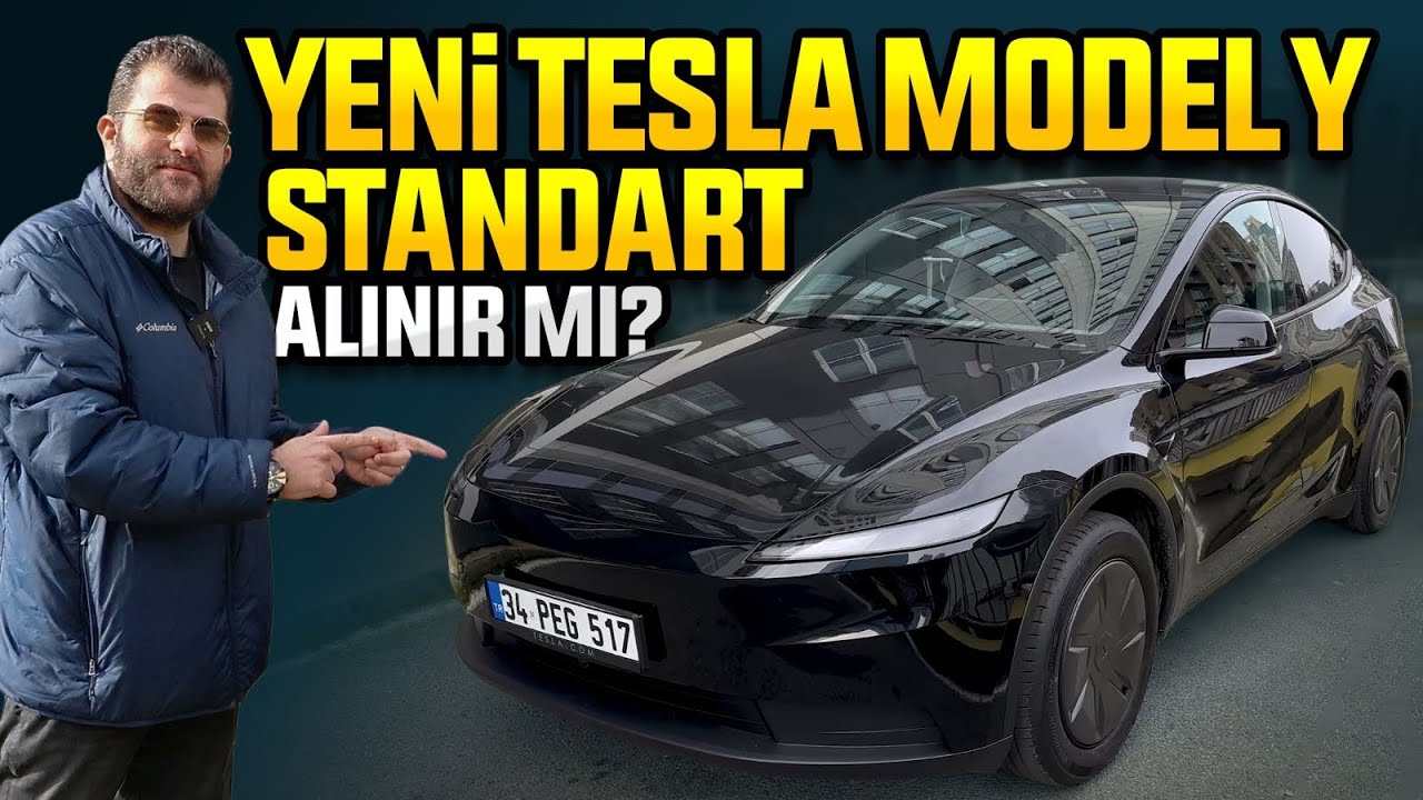 Yeni Tesla Model Y Standart inceleme! T&uuml;m artıları eksileri bu videoda