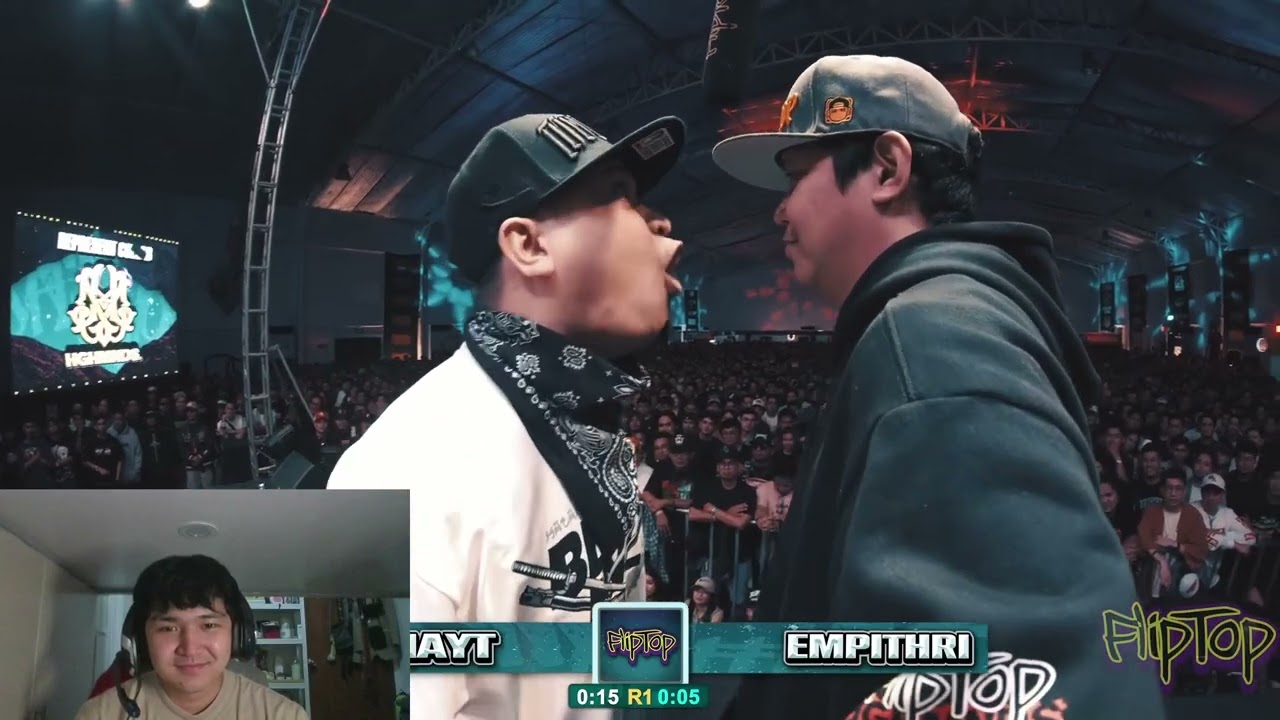 Fliptop - M Zhayt vs Empithri battle review (video reaction)