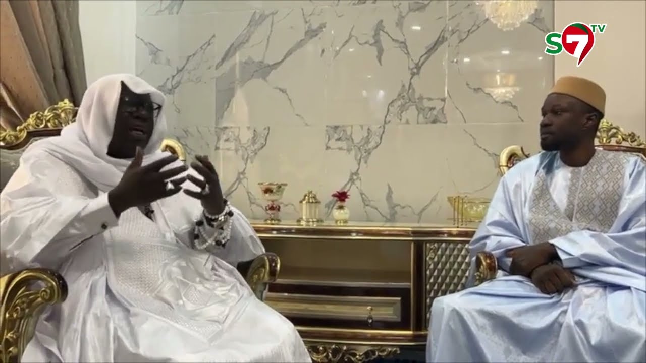 YOFF: Visite de Sonko - le discours de Serigne Mouhamadou Lamine Lahi