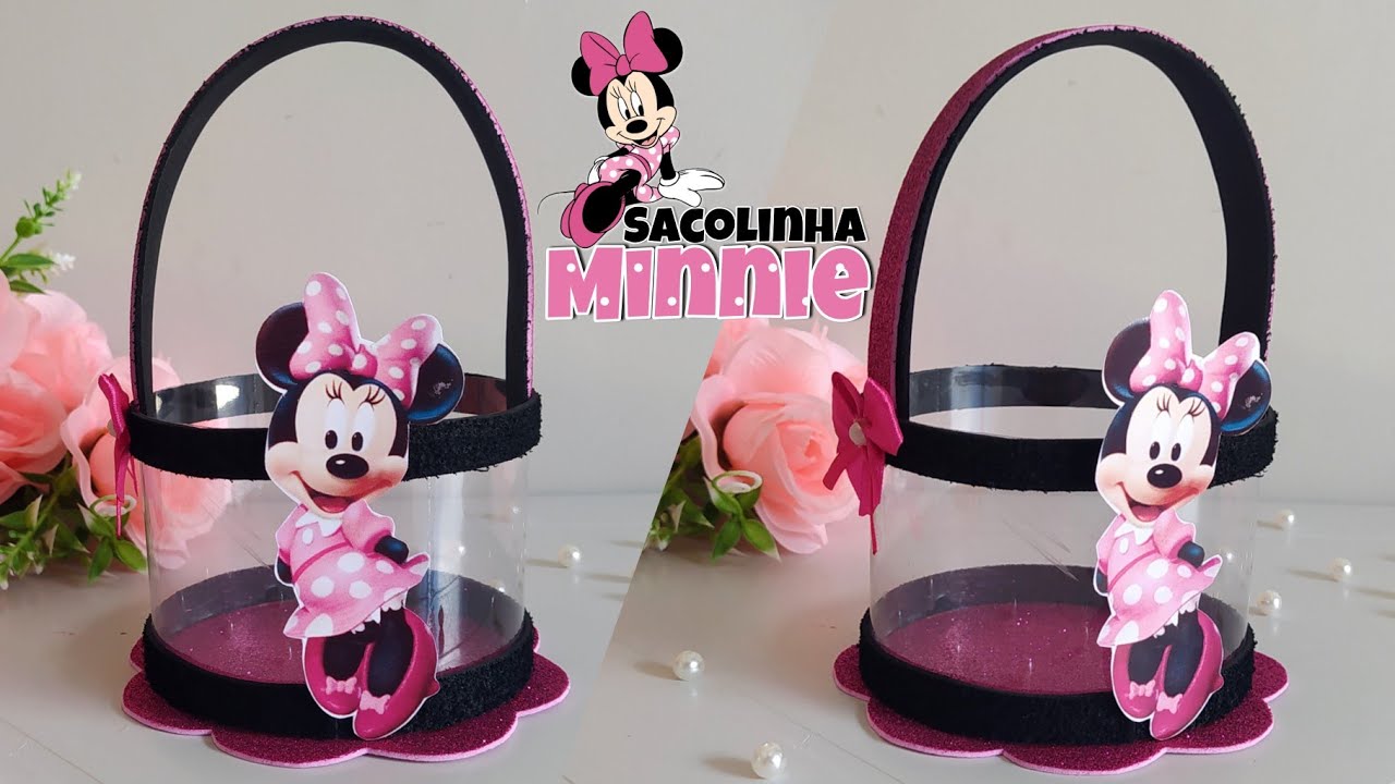 Lembrancinha no tema minnie rosa ✨