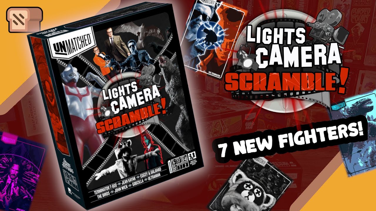 Lights Camera Scramble! Showcase by Indie RPG Unmatched Group | Fan Project