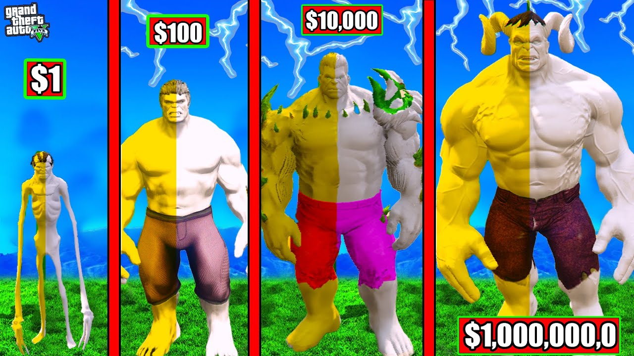 Franklin Purchasing $1 WHITE & GOLDEN HULK to $1,000,000,000 in GTA 5