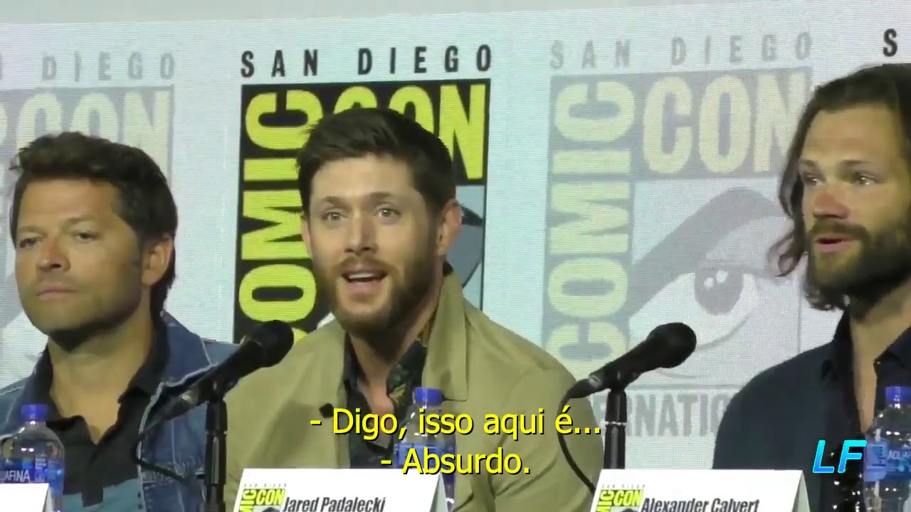 Último Painel de Supernatural na SDCC Completo [LEGENDADO]