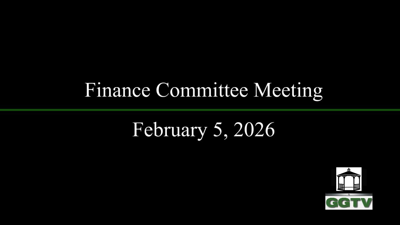 Finance Committee 2-5-26