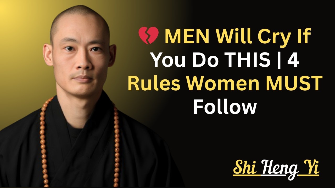 💔 MEN Will Cry If You Do THIS | 4 Rules Women MUST Follow: MOTIVATIONAL SPEECH BY SHI HENG YI