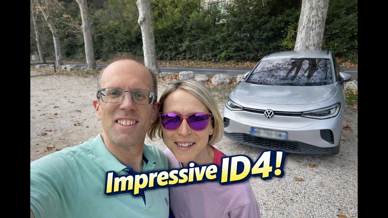 Впечатляющий ID4! Наш опыт аренды VW ID4 77 кВт⋅ч во Франции.