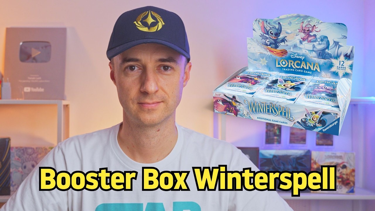 Otwieram Booster Box Winterspell ✨ Disney Lorcana