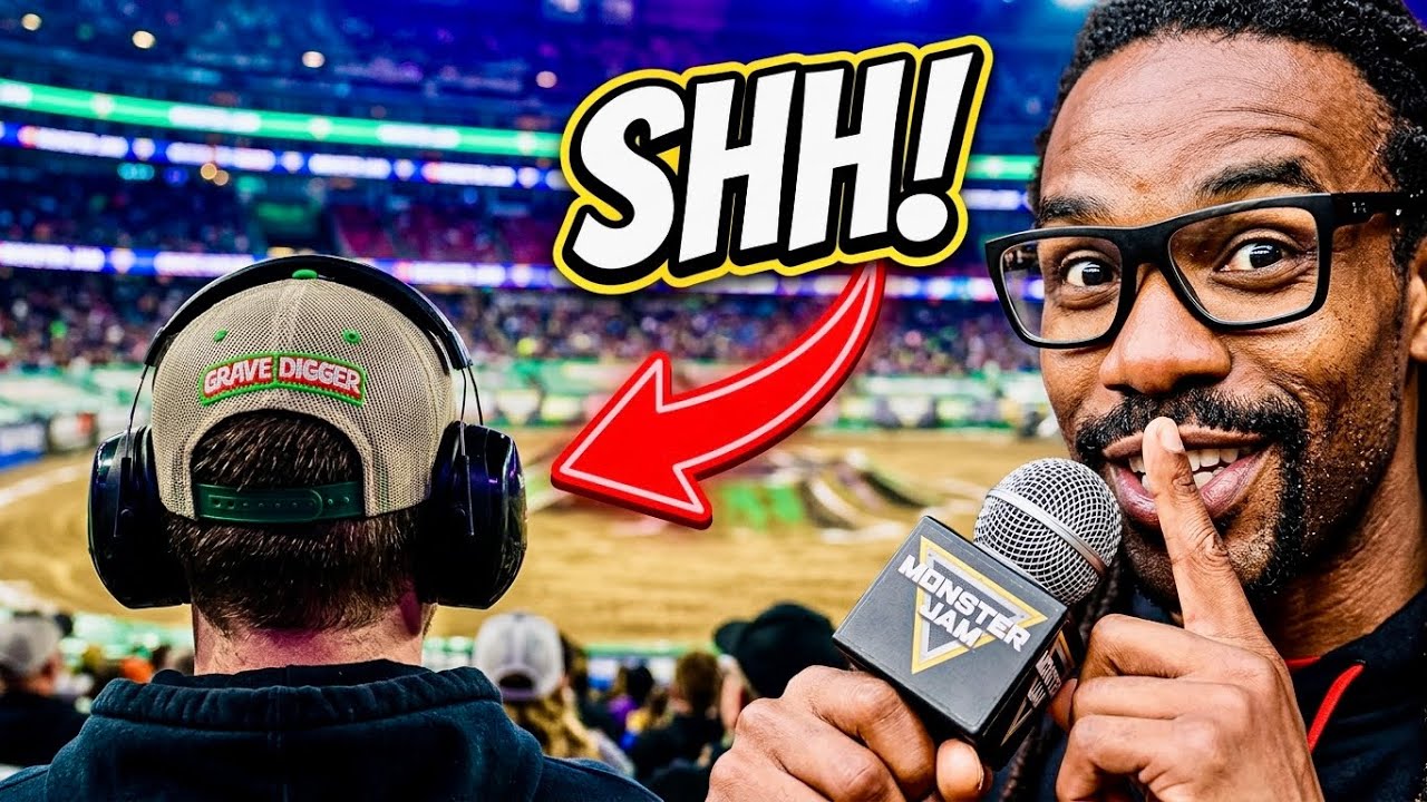 They Had No Idea I was Behind them… (Monster Jam Host Pranks 2025) 