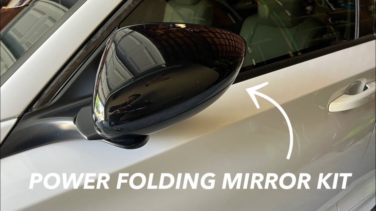 Power Folding Mirror Kit Install 2018-2022 Honda Accord