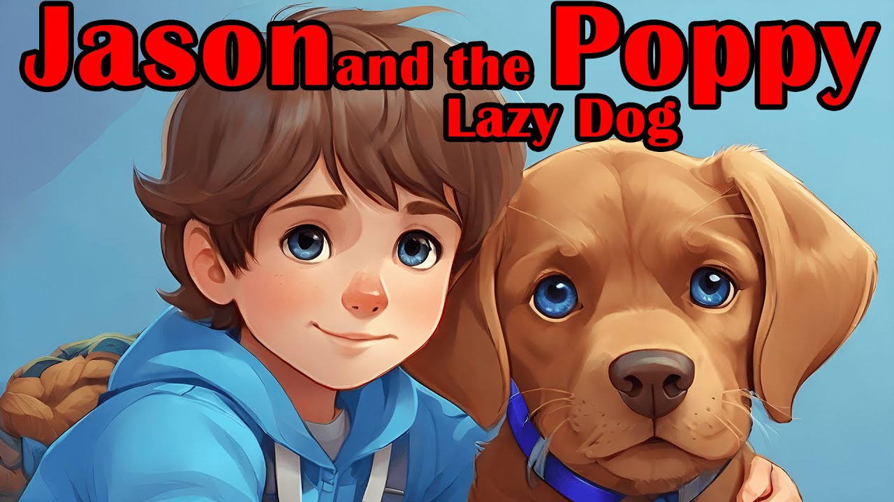 🐶 Jason and the Lazy Dog Poppy 👶 Children's book 🐶 Pet Story 🐶 labrador retriever
