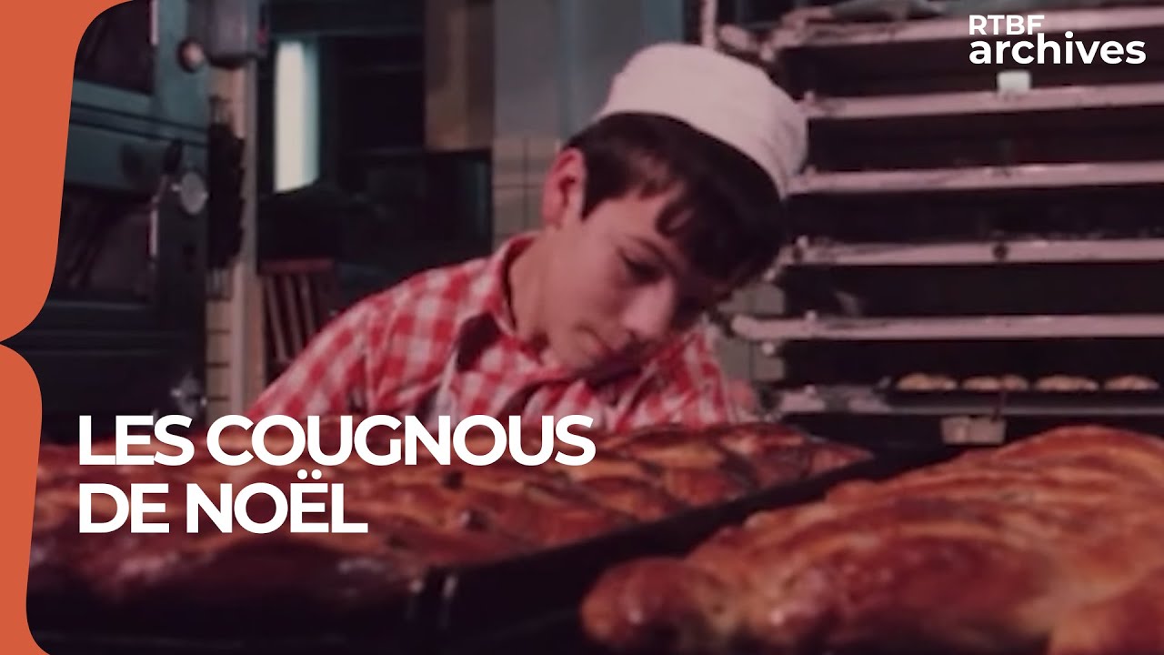 Les cougnous de Noël : à la découverte des brioches belges en 1975 - RTBF Archives