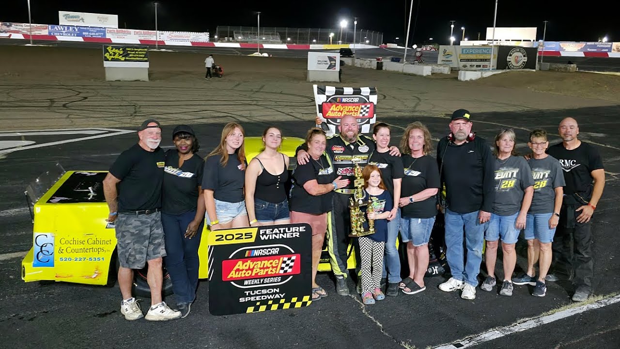 NASCAR Thunder Truck Main Event At Tucson Speedway May 31st 2025