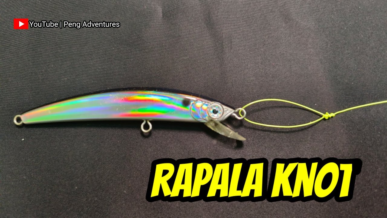 Fishing Knot | How to tie Rapala Knot - [peng#34]
