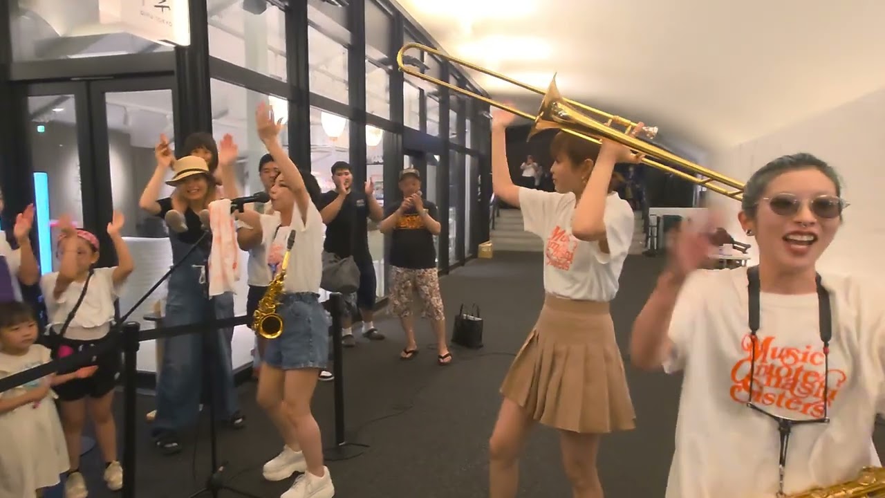 MOS　ストリートライブ(路上ライブ)　日比谷OKUROJI　2023/7/14