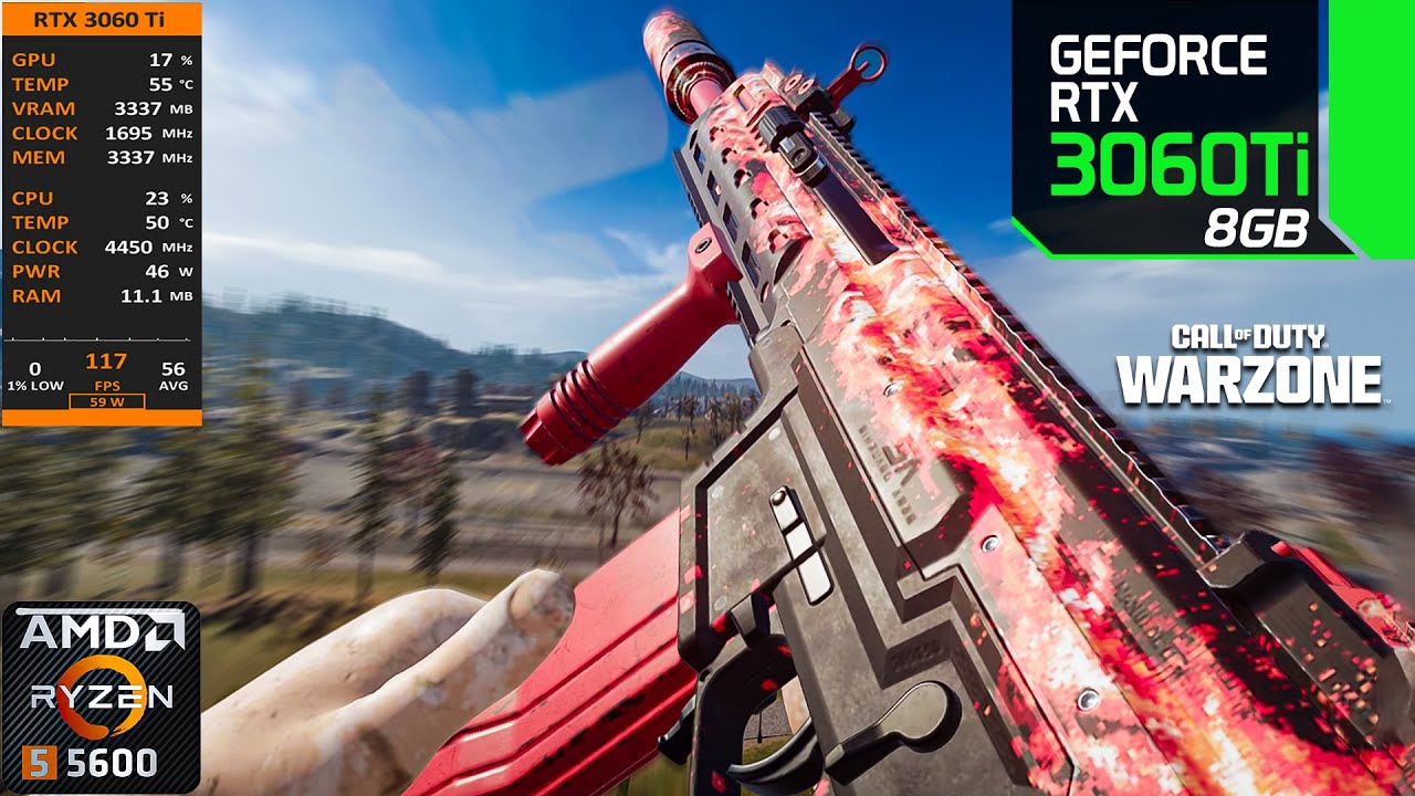 Call Of Duty Warzone 4 On RTX 3060 Ti + R5 5600 | Optimized Settings | FPS Benchmarks | 2025