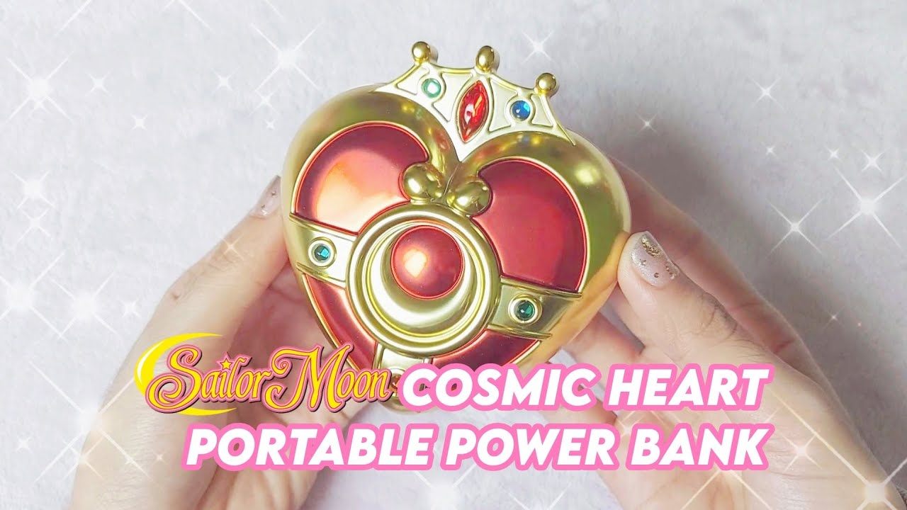 Sailor Moon Official Cosmic Heart Portable Power Bank