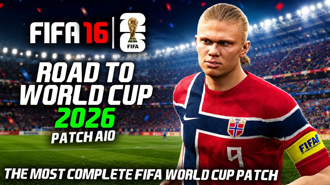 FIFA 16 PC PATCH ROAD TO FIFA WORLD CUP 2026 (DARMOWY) | TYLKO PODGLĄD