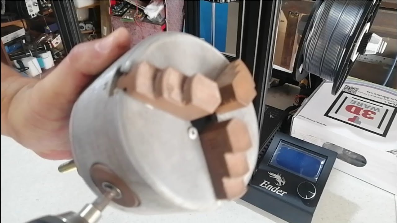 Mandrin 4ème axe  imprimé 3D