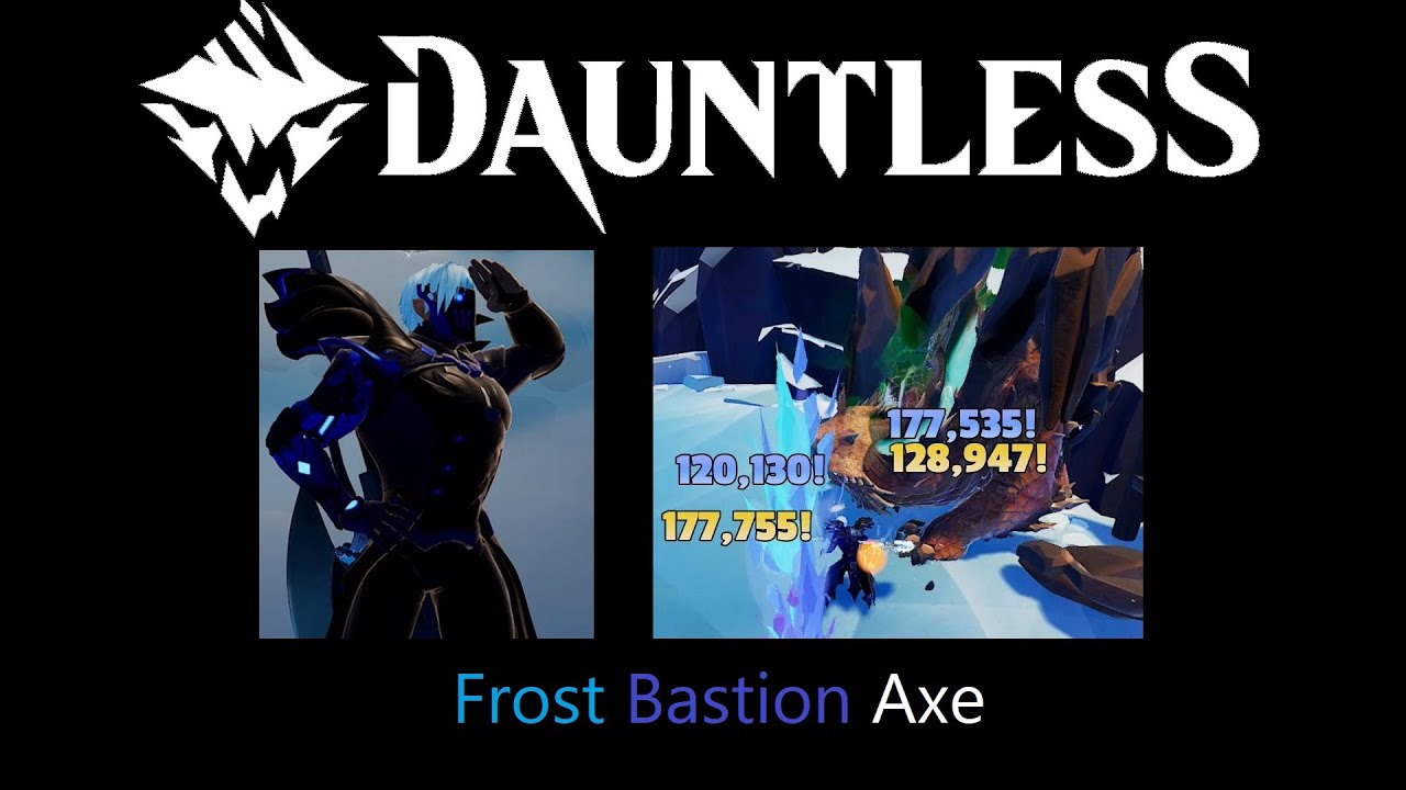 Dauntless Frost Bastion Axe vs Frost Heroic Escalation