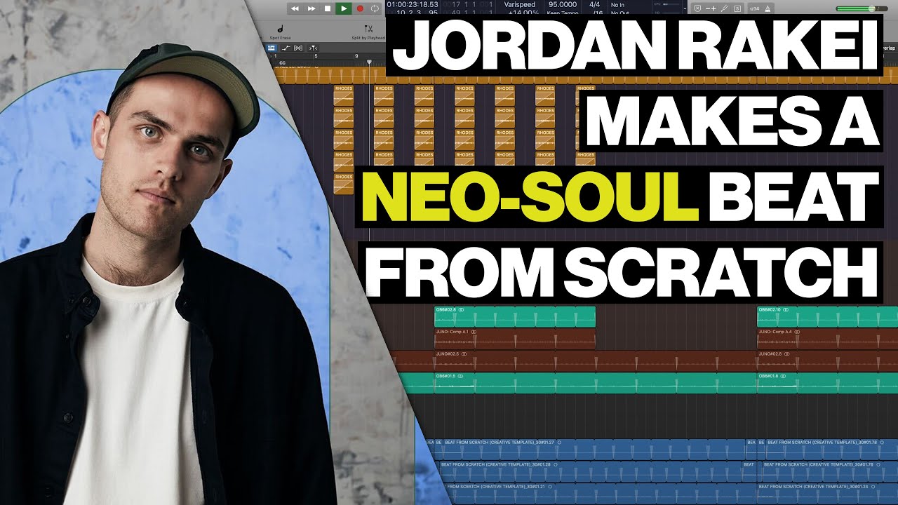 Jordan Rakei Makes A Soulful Track In The Studio