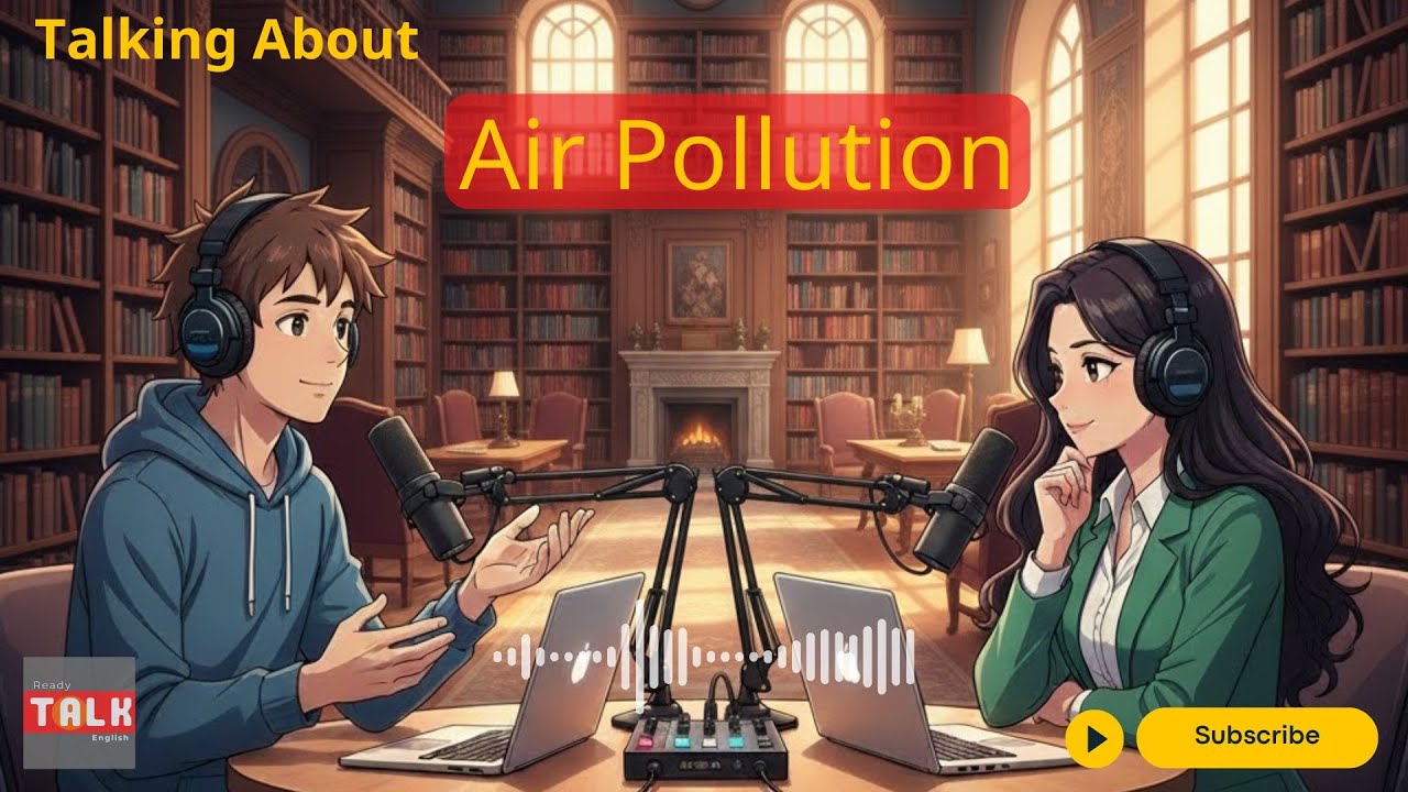 Talking About Air Pollution in English | Easy English Conversation for Beginners