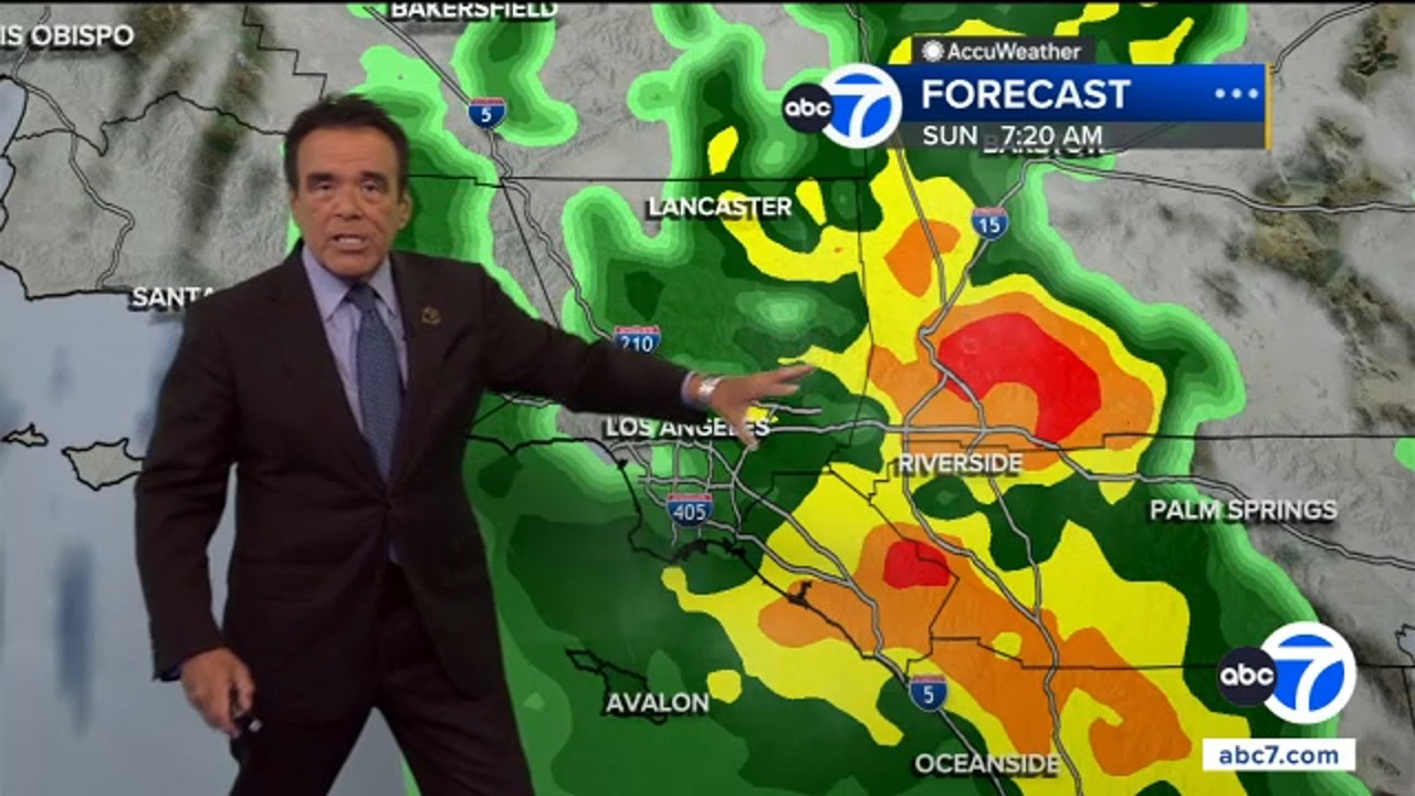 Tropical Storm Rachel to bring rain, coastal flooding risk to SoCal