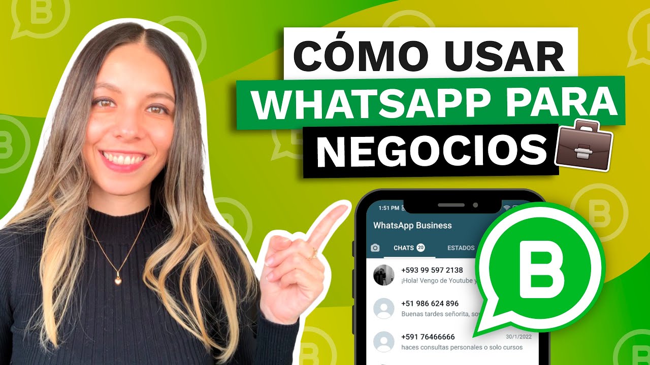 Como usar WHATSAPP BUSINESS PARA TU NEGOCIO