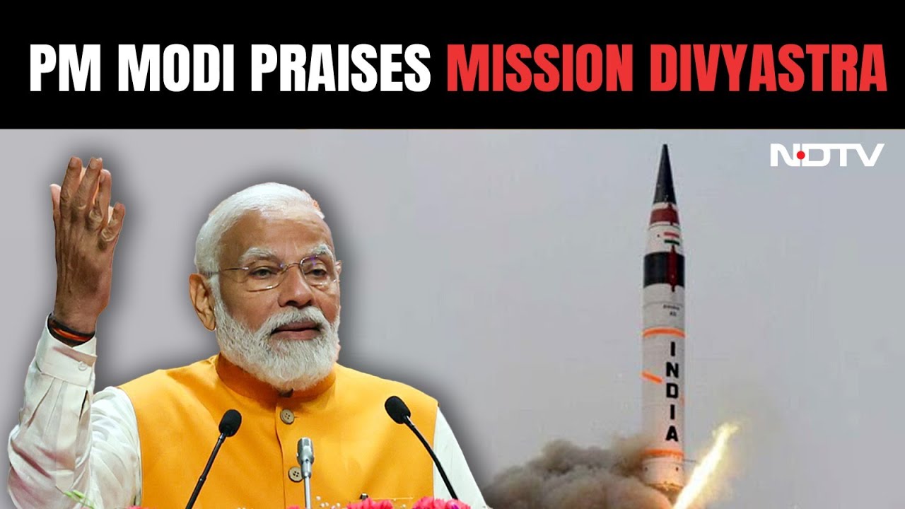 PM Modi Praises Mission Divyastra, First Flight Test Of Agni-5 Missile