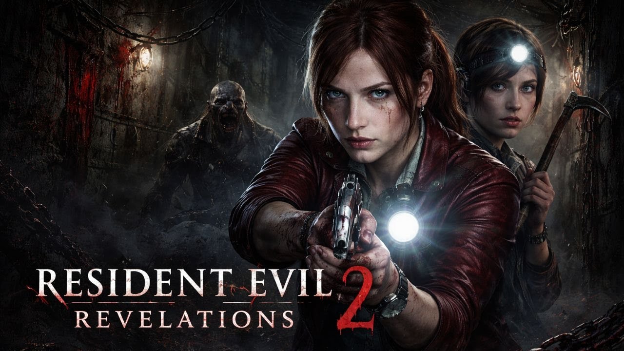 Maratona Resident Evil Revelations 2  #ResidentEvil #VitorAlmeidaGamer