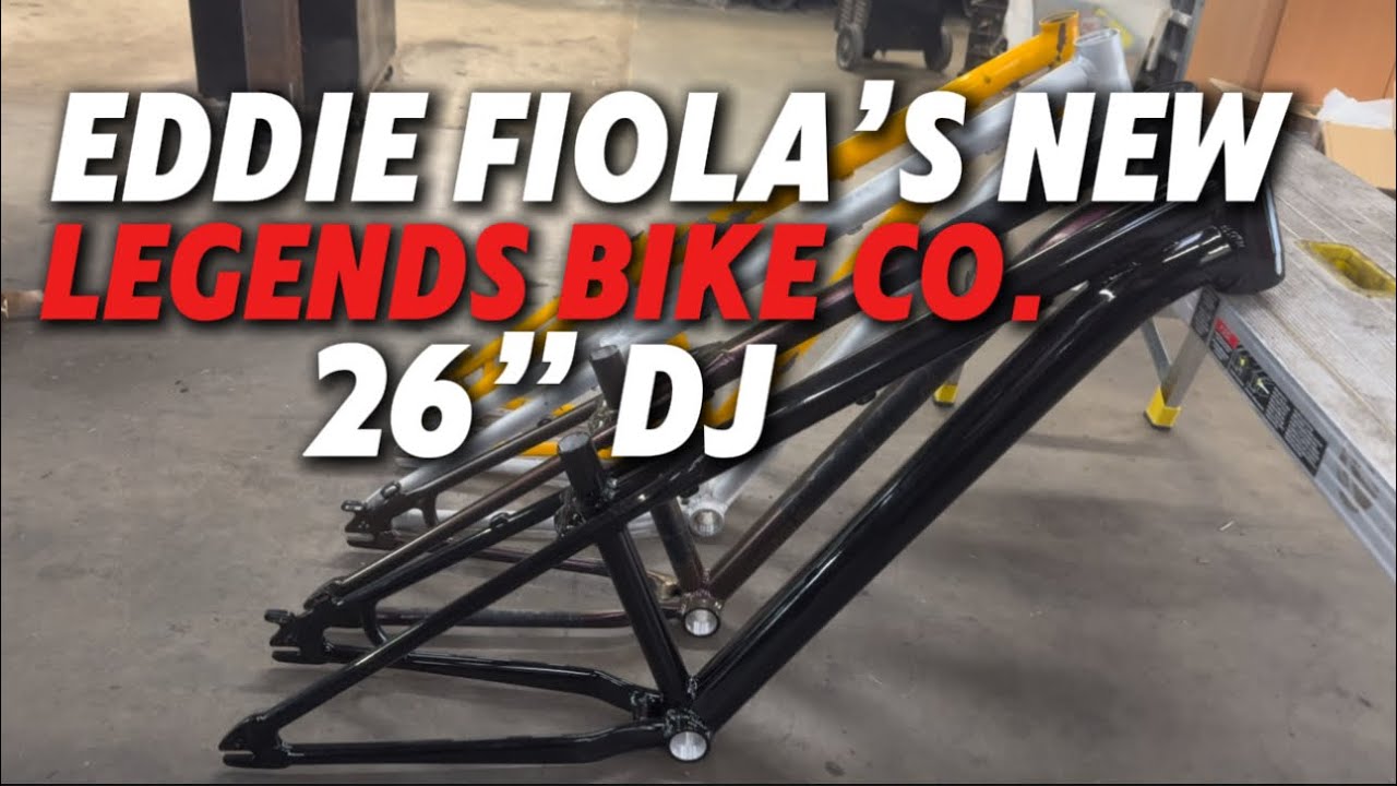 Eddie Fiola’s New 26” Dirt Jumper is HERE! 🚲🔥 | Legend Bike Co.