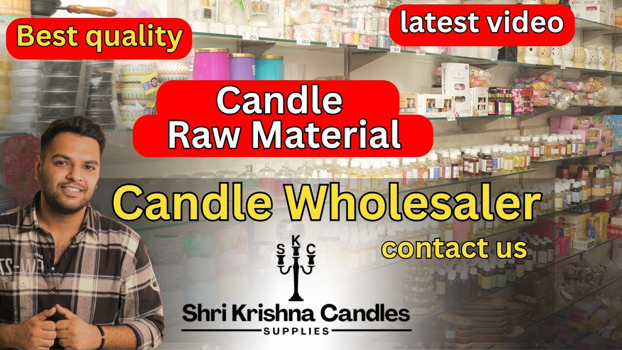 Candle raw material | Best candle wholesaler in Delhi | scented candles🕯 #candlewholesaler