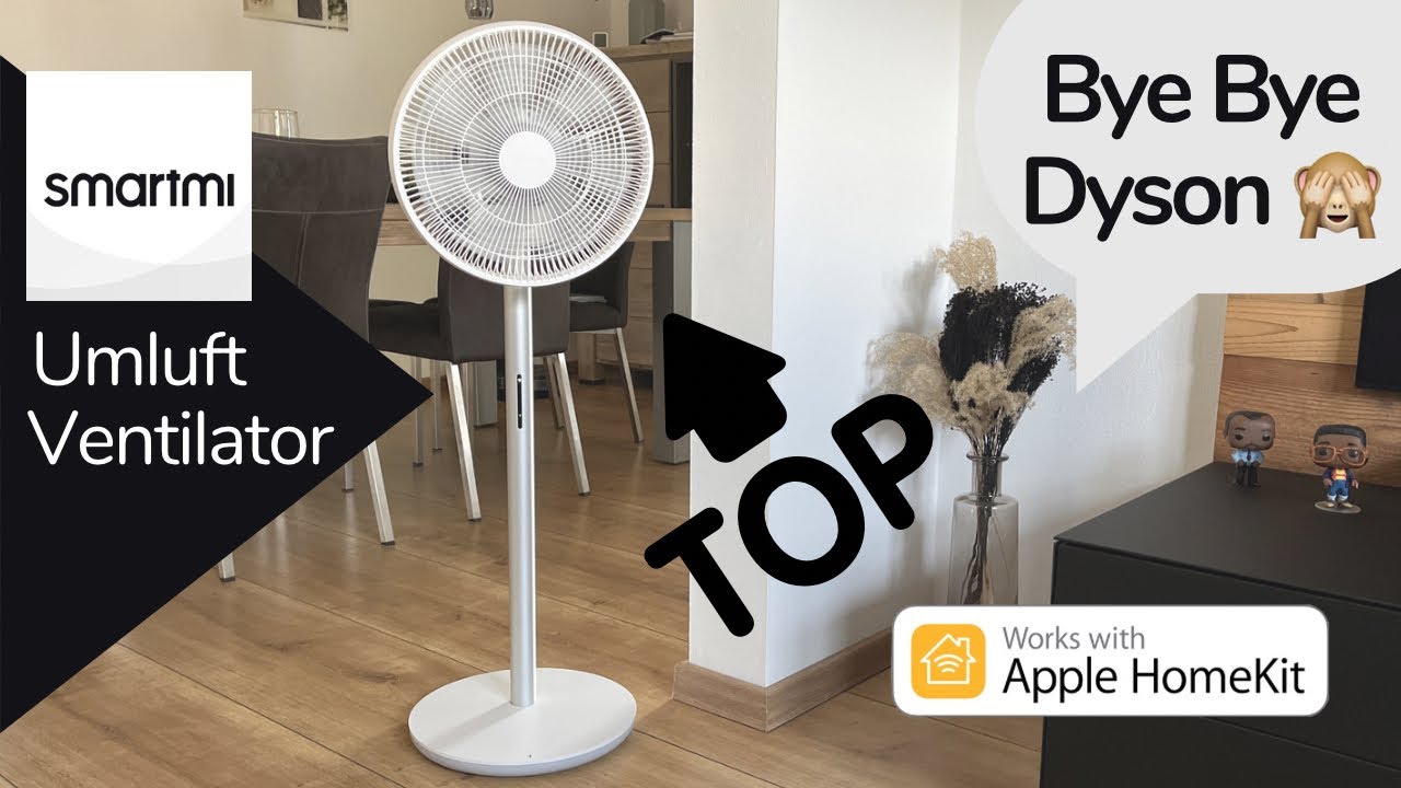 KLARE KAUFEMPFEHLUNG! Smartmi Air Umluftventilator mit HomeKit & Akku