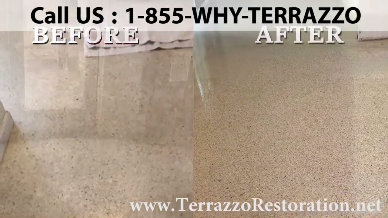 How to Grind and Polish Terrazzo Floor in Palm Beach؟
