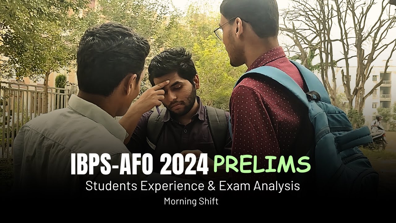 IBPS-AFO(Prelims) Exam 2024 | Student Experience & Exam Analysis | Cut-off by@agroacademylive