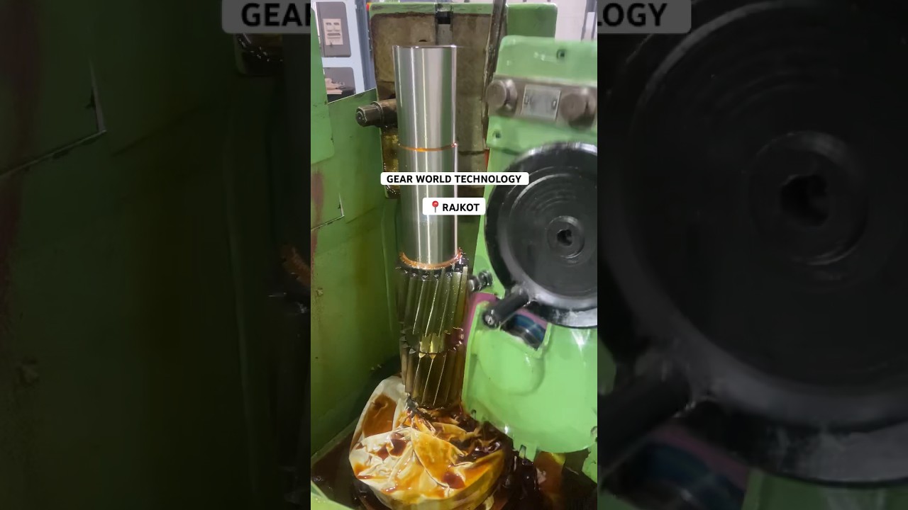 Gear teeth Profile Grinding || Gear World Technology || 
