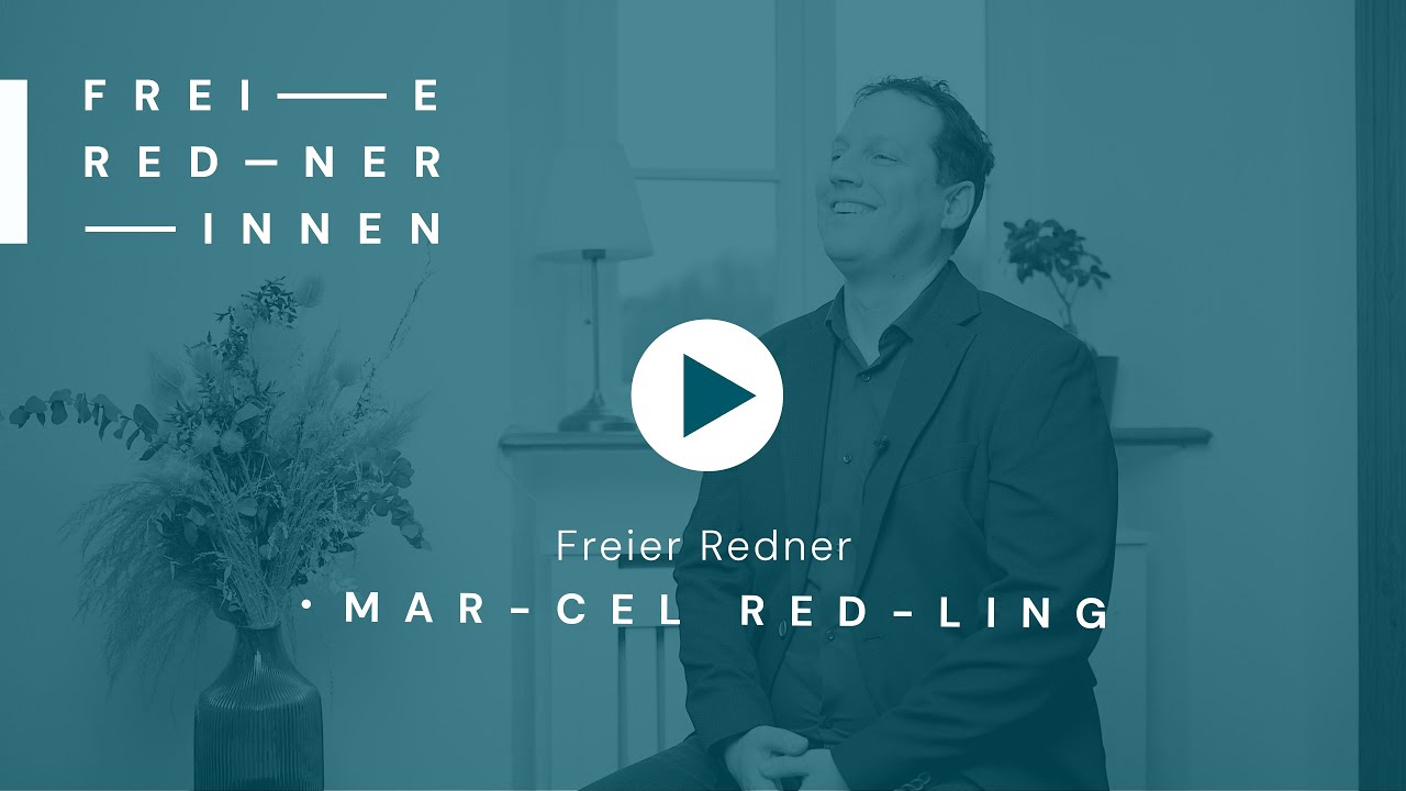 Freier Redner Marcel Redling aus Darmstadt für Eure Freie Trauung, Trauerfeier oder Willkommensfest