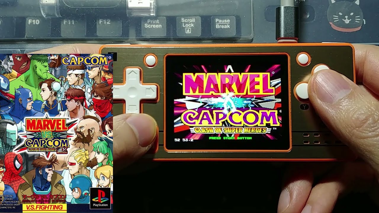 Powkiddy Q20 mini. (PS1 Long test)