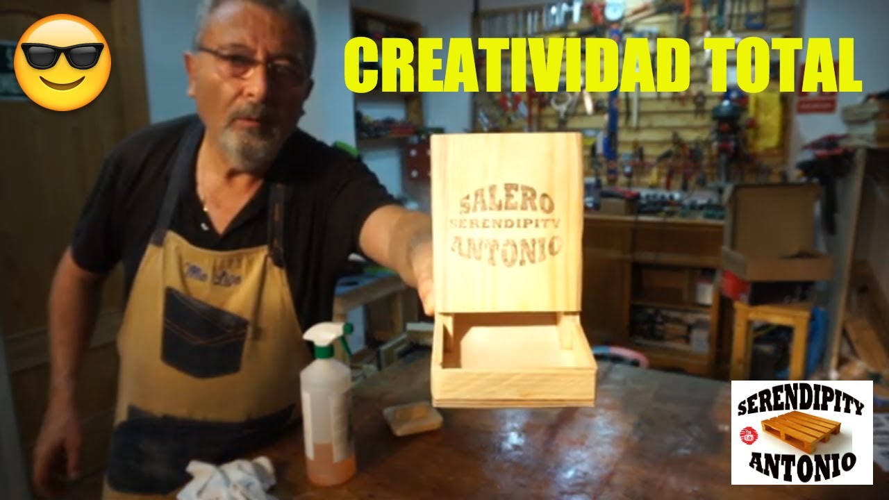 👉🏼 Salero creativo como hacerlo idea de reciclaje