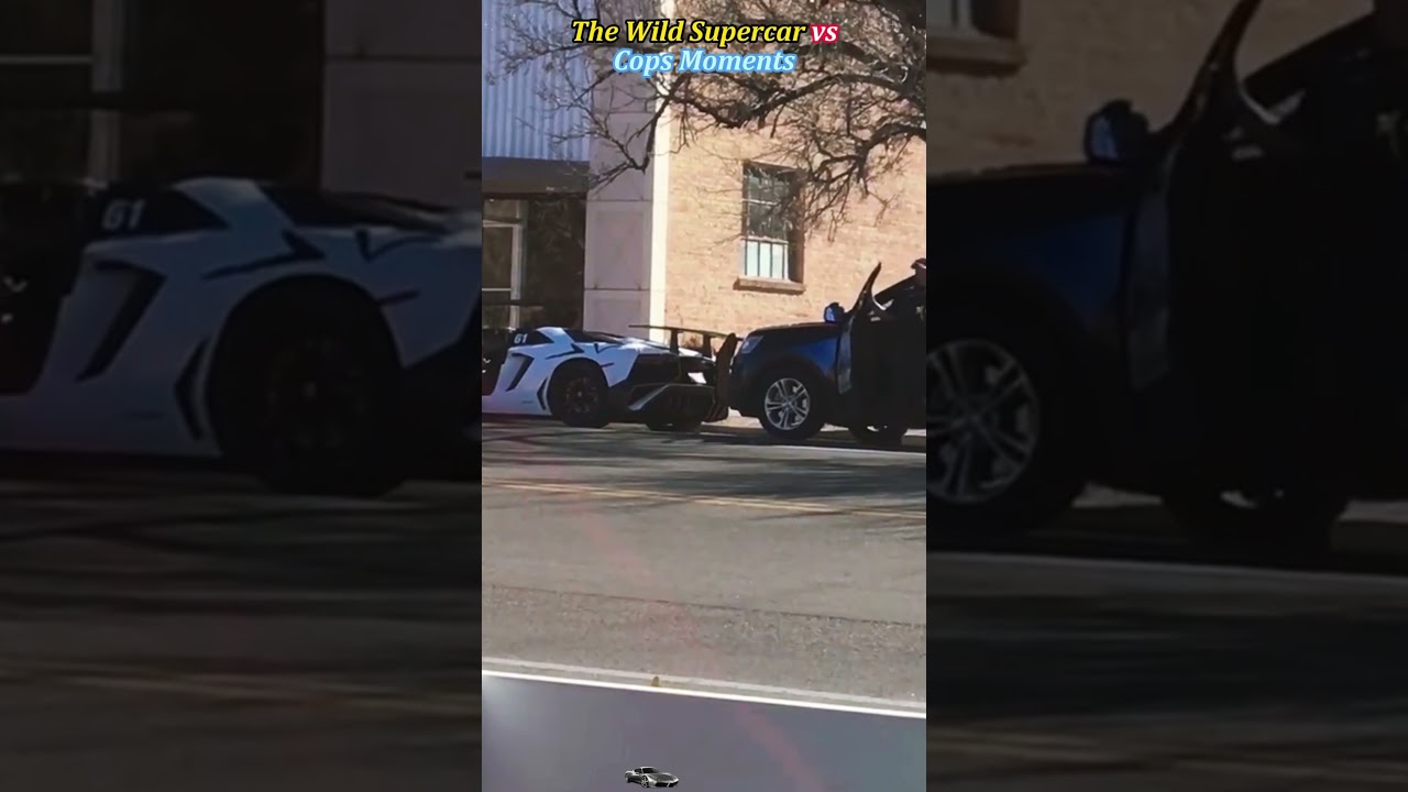 The WildSupercar vs Cops Moments