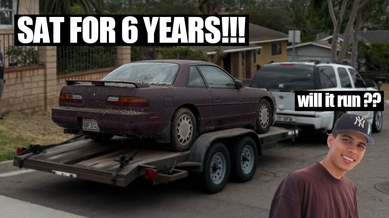 I bought an ABANDONED 240sx COUPE !!!