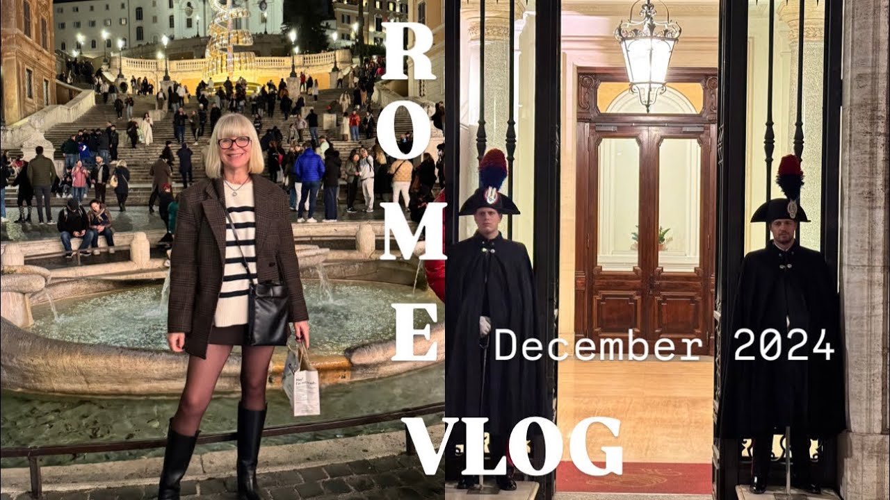 ГУЛЯЕМ ПО ВЕЧЕРНЕМУ РИМУ ✨✨✨✨ Площадь Испании✨Пантеон✨Сан Пьетро ✨